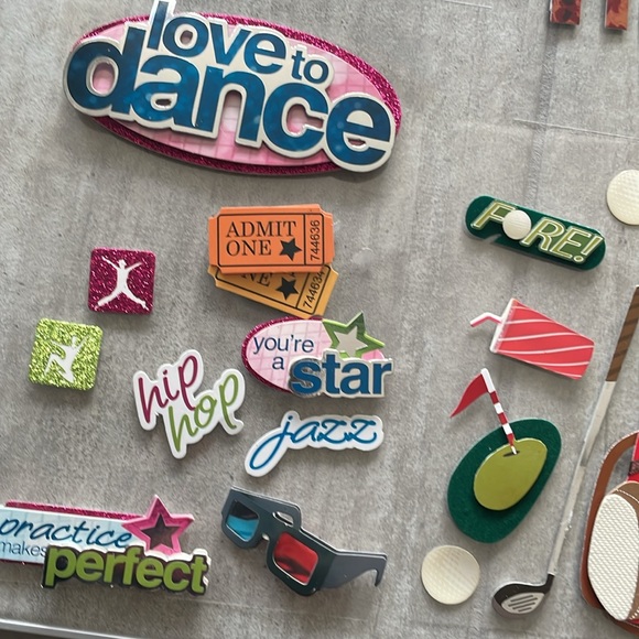 Large Scrapbooking & 3D sticker set - Picture 5 of 7